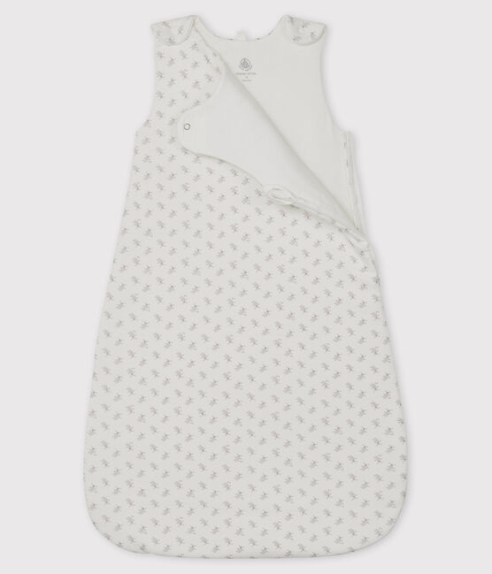 Babies' Rib Knit Sleeping Bag MARSHMALLOW white/MULTICO white