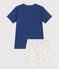 Children's star print short cotton pyjamas CREPUSCULE /MULTICO