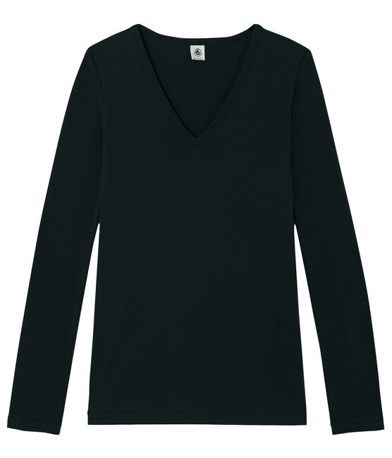 Women's Long-Sleeved Iconic T-Shirt NOIR black