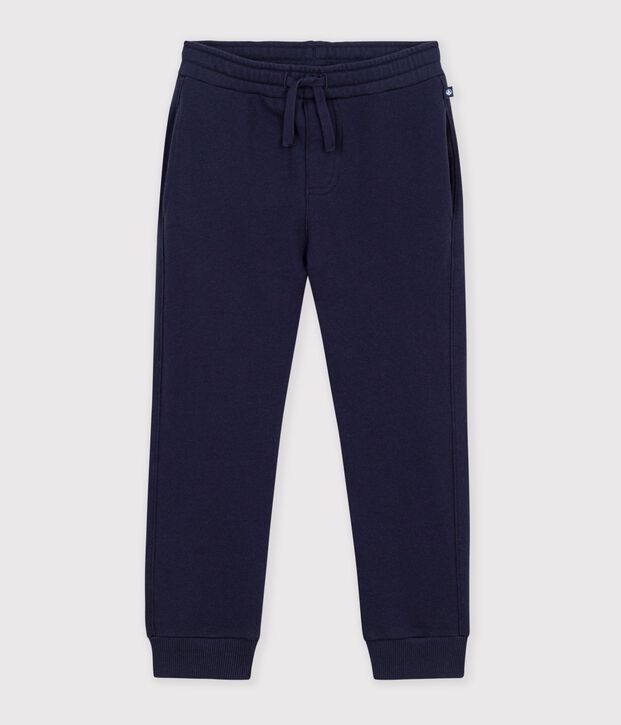 Children's plain cotton jogging bottoms SMOKING