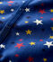 Babies' Starry Night Fleece Sleepsuit MEDIEVAL blue/MULTICO white