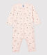 Babies' Princess Patterned Cotton Sleepsuit