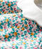 Baby girl's long-sleeved blouse MARSHMALLOW white/MULTICO white