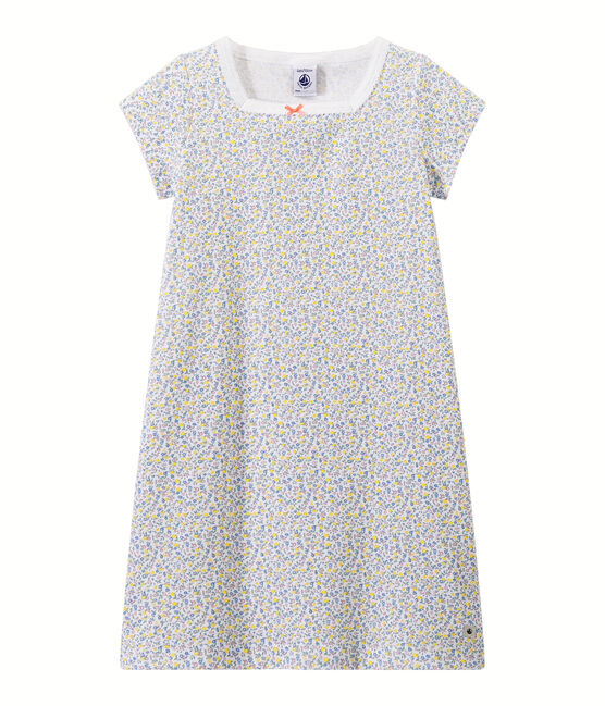 Chemise de nuit fille imprimée ECUME white/MULTICO white