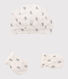 Newborn Babies' Organic Cotton Bonnet and Mittens Set