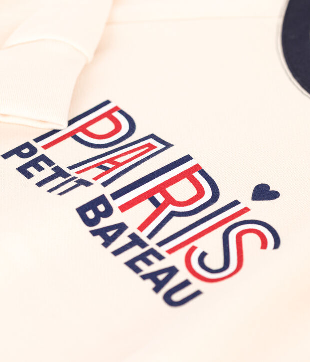 Women's Fleece Sweatshirt Ecru