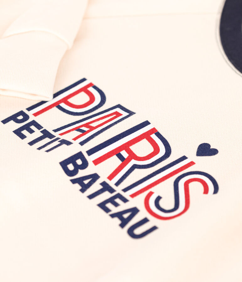 Women's Fleece Sweatshirt Ecru