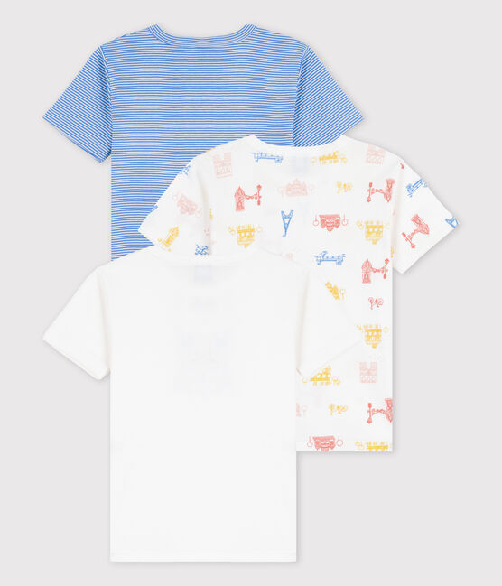 Boys' Paris Short-Sleeved Organic Cotton T-shirts - 3-Pack variante 1
