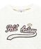 Girl's sweatshirt MARSHMALLOW white/DORE yellow