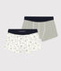 Boys' Cotton Camel Boxer Shorts - Pack of 2