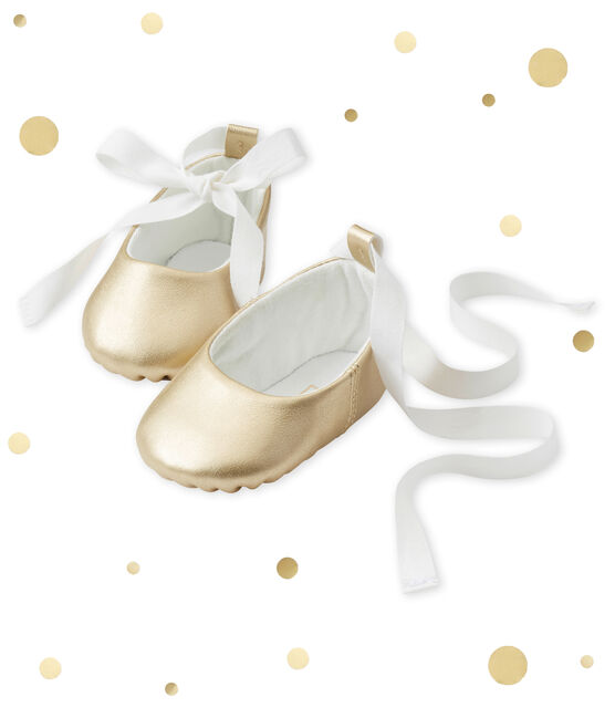 Baby girl's ballerina slippers DORE BRILLANT