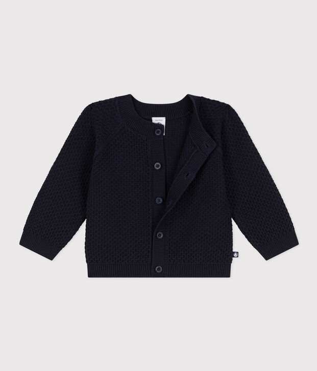 Babies' Knitted Cotton Cardigan SMOKING