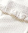 Babies' Cotton Leggings MARSHMALLOW white/ARGENT grey