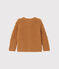 Baby girl's wool blend cardigan CUIVRE brown