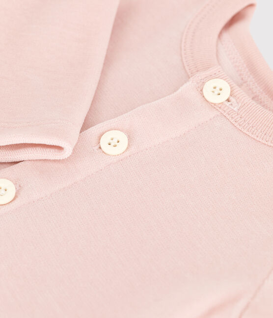 Cotton Velour Cardigan SALINE pink