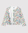 Girls' Tube Knit Cardigan MARSHMALLOW white/MULTICO white