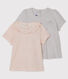 Set of 2 T-shirts for baby girls