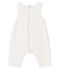 Baby Boys' Long Quilted Tube-Knit Dungarees MARSHMALLOW white