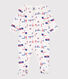 Paris themed cotton sleepsuit