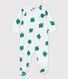 Babies' Botanic Print Organic Cotton Sleepsuit