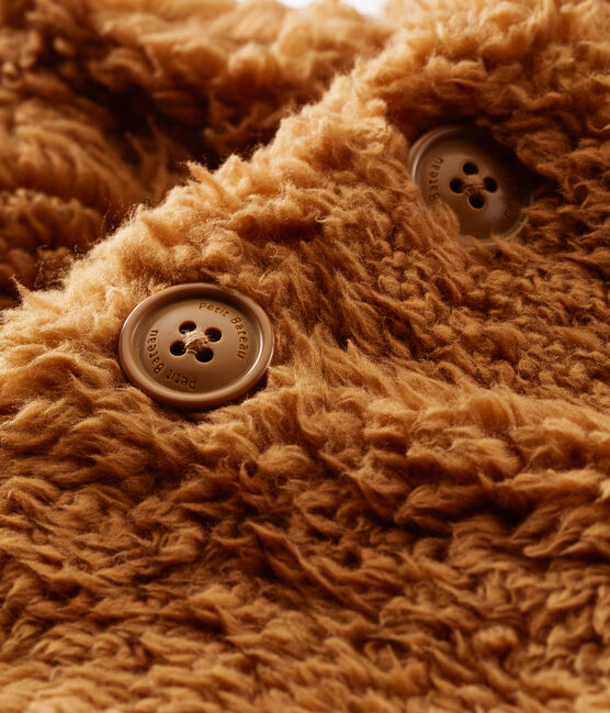 Baby Girls' Sherpa Coat BRINDILLE brown