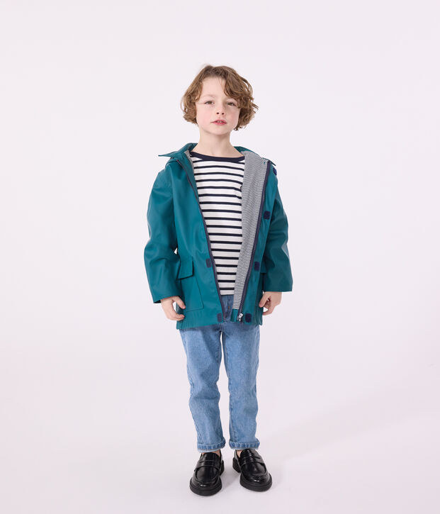 Children's/boys&rsquo; iconic raincoat green