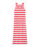 Women's sleeveless dress GROSEILLER pink/MARSHMALLOW white