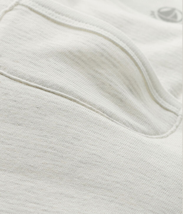 Large baby sleeping bag beige/white
