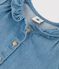 Babies' Organic Light Denim Blouse DENIM CLAIR blue