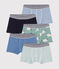 Children's sheep-patterned cotton boxers - 5-pack variante 1