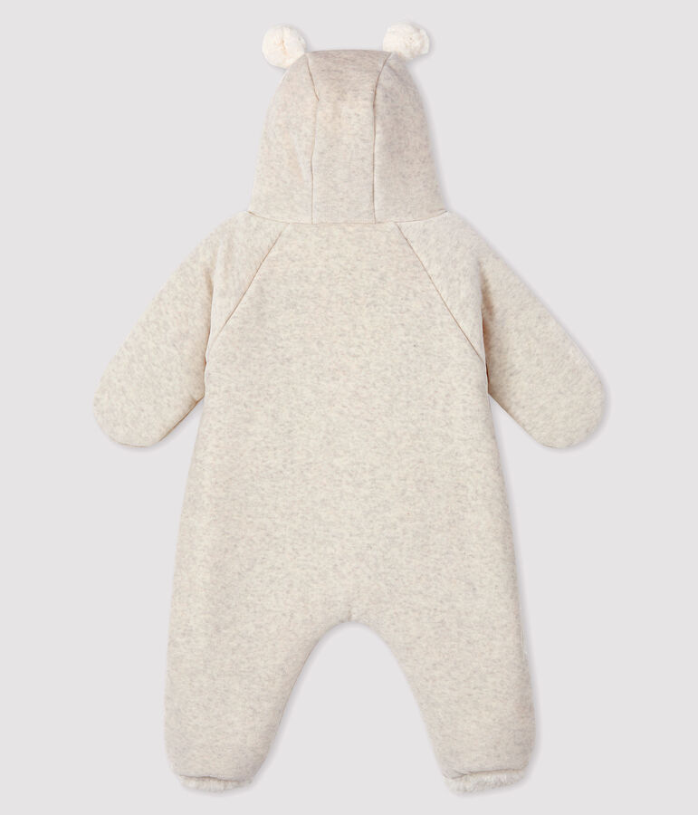 Baby's unisex snowsuit beige