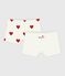 Children's heart-print cotton  shorties - 2-pack variante 1