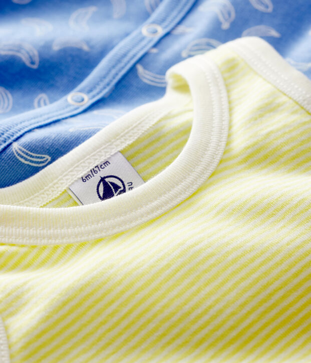 Cotton Playsuits - 2-Pack multicolor