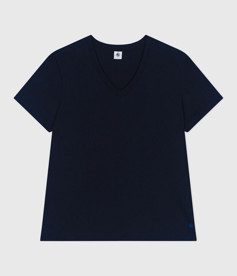 Women's The Straight cotton T-Shirt blue
