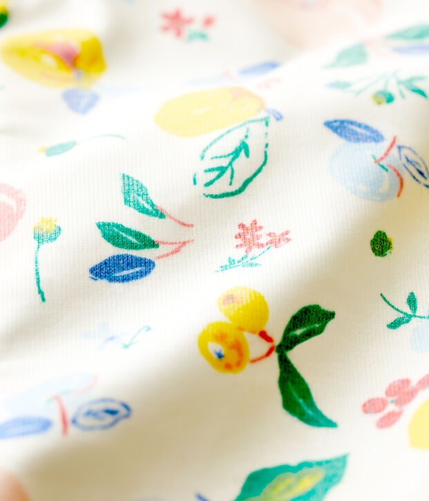 Baby Boys' Waterproofed Knit Windbreaker white/multicolor