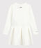 Petit Bateau x Deyrolle Girls' Dress MARSHMALLOW white