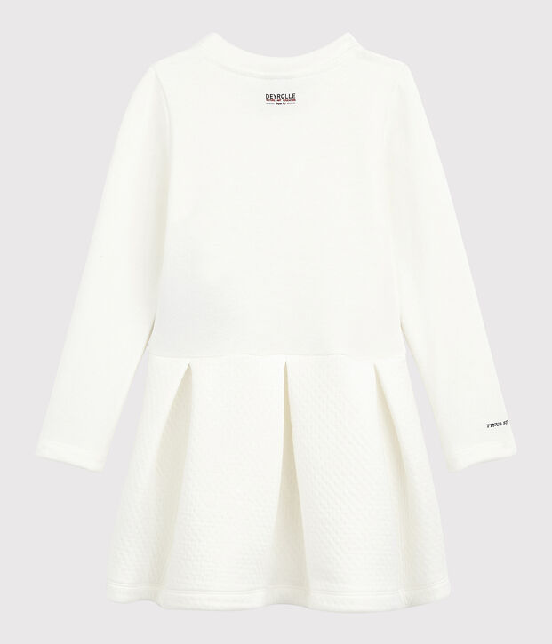 Petit Bateau x Deyrolle Girls' Dress white