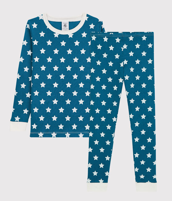 Unisex Snugfit Graphic Print Organic Cotton Pyjamas MALLARD /ECUME