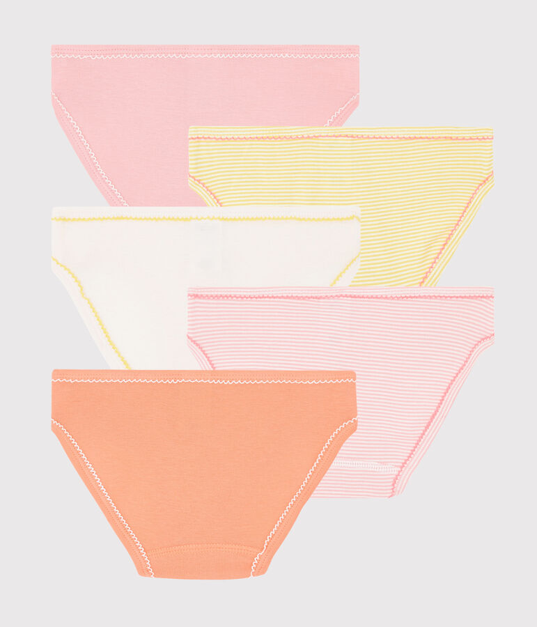 Girls' Yoga Animals Knickers - 5-Piece Set multicolor