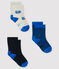 Pack of 3 pairs of baby socks variante 1