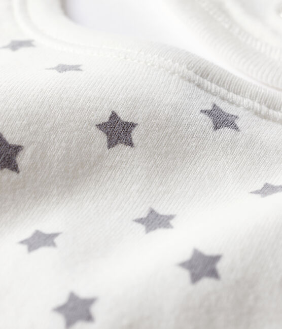 Little star bib MARSHMALLOW white/MULTICO white