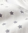 Little star bib MARSHMALLOW white/MULTICO white