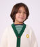 Children's plain cotton cardigan white/multicolor