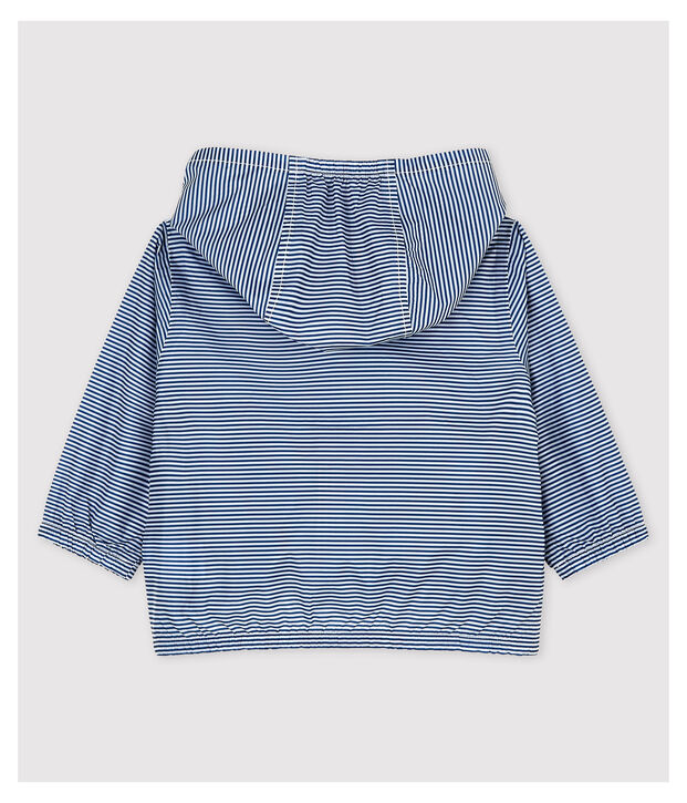 Babies' Unisex Recycled Polyamide Windbreaker blue/white
