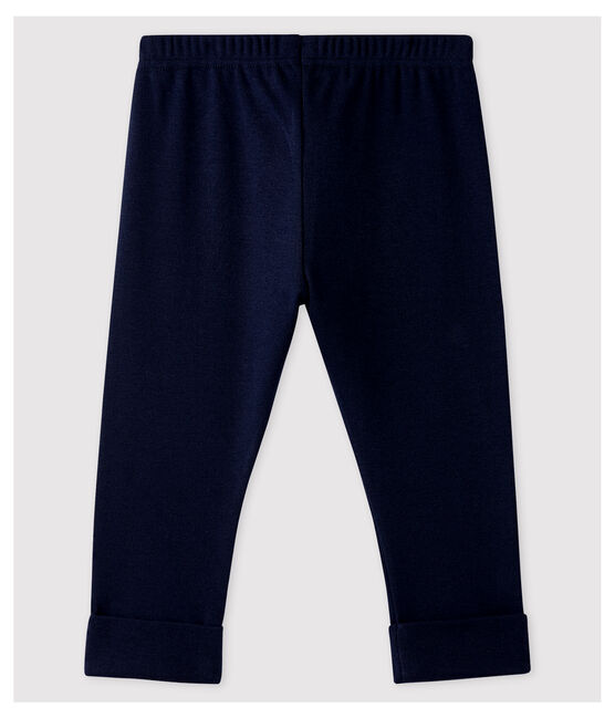 Babies' Unisex Cotton Trousers SMOKING blue
