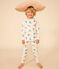 Children's Cotton Animal Pattern Print Pyjamas AVALANCHE white/MULTICO