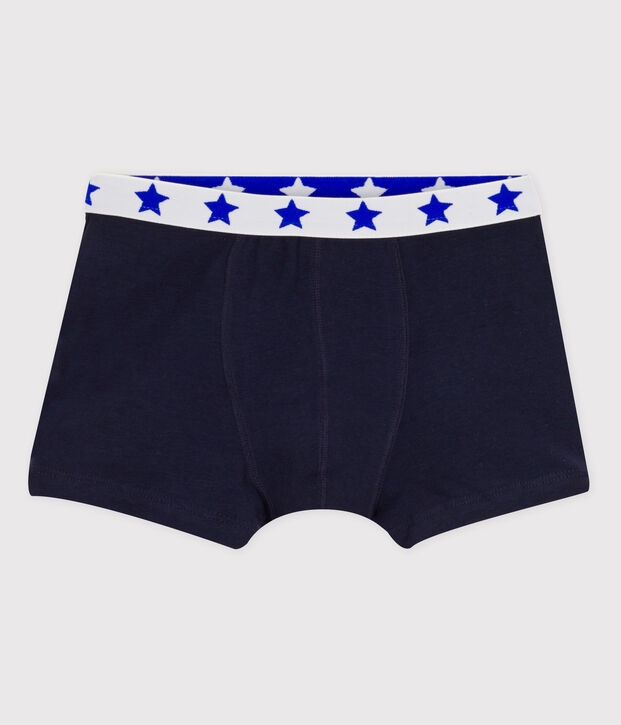 Boys' Cotton Boxer Shorts SMOKING
