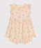 Babies' Lightweight Jersey Dress and Bloomers AVALANCHE white/MULTICO