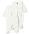 Babies' velour sleepsuit - Set of 2 variante 1
