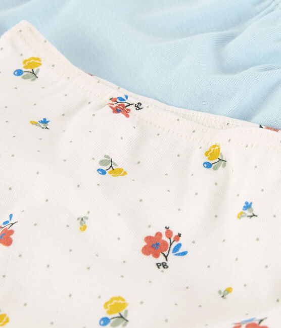 Girls' Floral Cotton Hipsters - 2-Pack variante 1